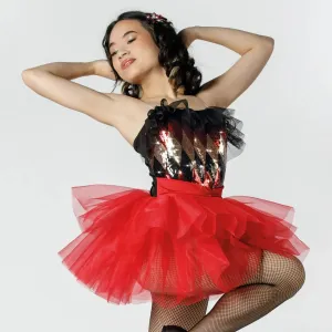 1st Position Sequinned Harlequin Tutu