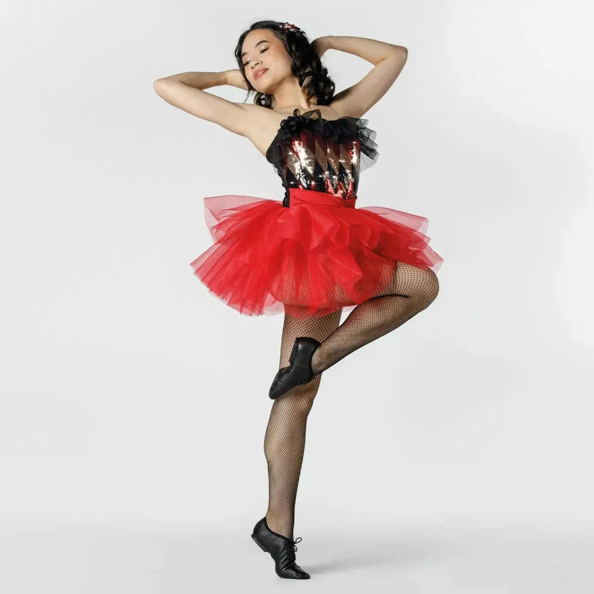 1st Position Sequinned Harlequin Tutu