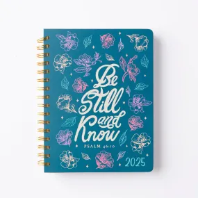 2025 Be Still & Know 12-Month Planner