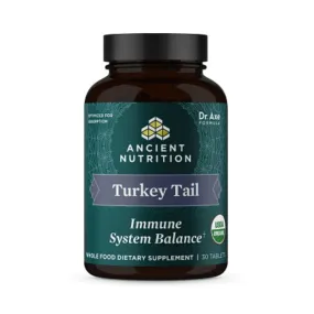 Ancient Nutrition Organic Turkey Tail 30 Tablets