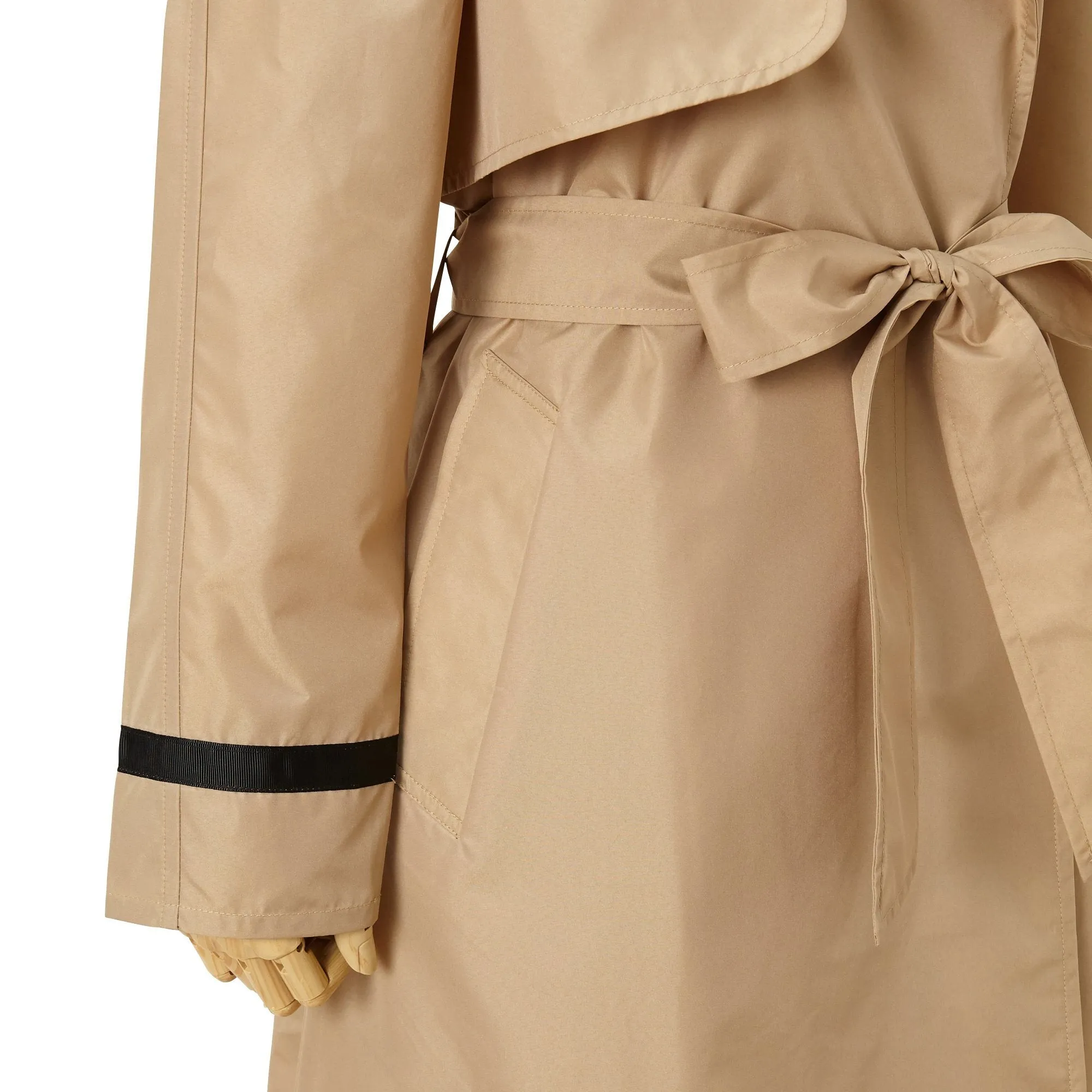 Anhelo Trench Rain Coat Beige