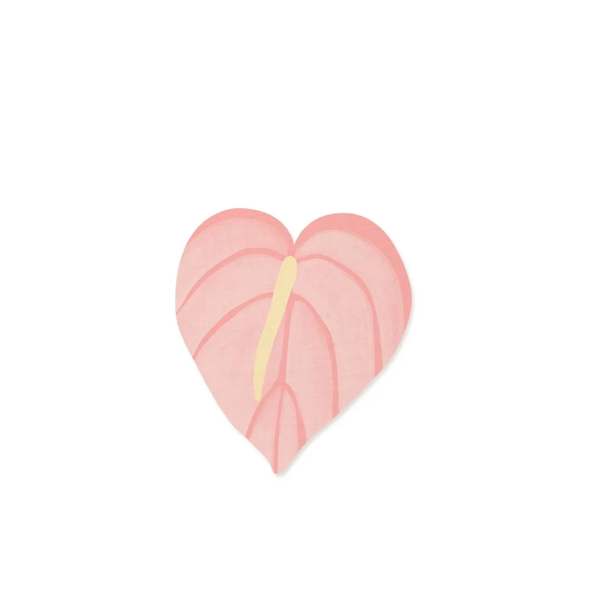 Anthurium Wood Shape, Pink