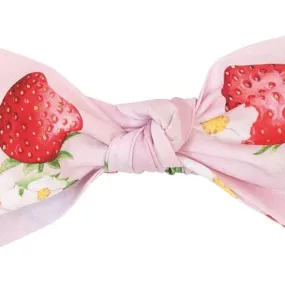 BALLOON CHIC  - Strawberry Print Hairband Wrap