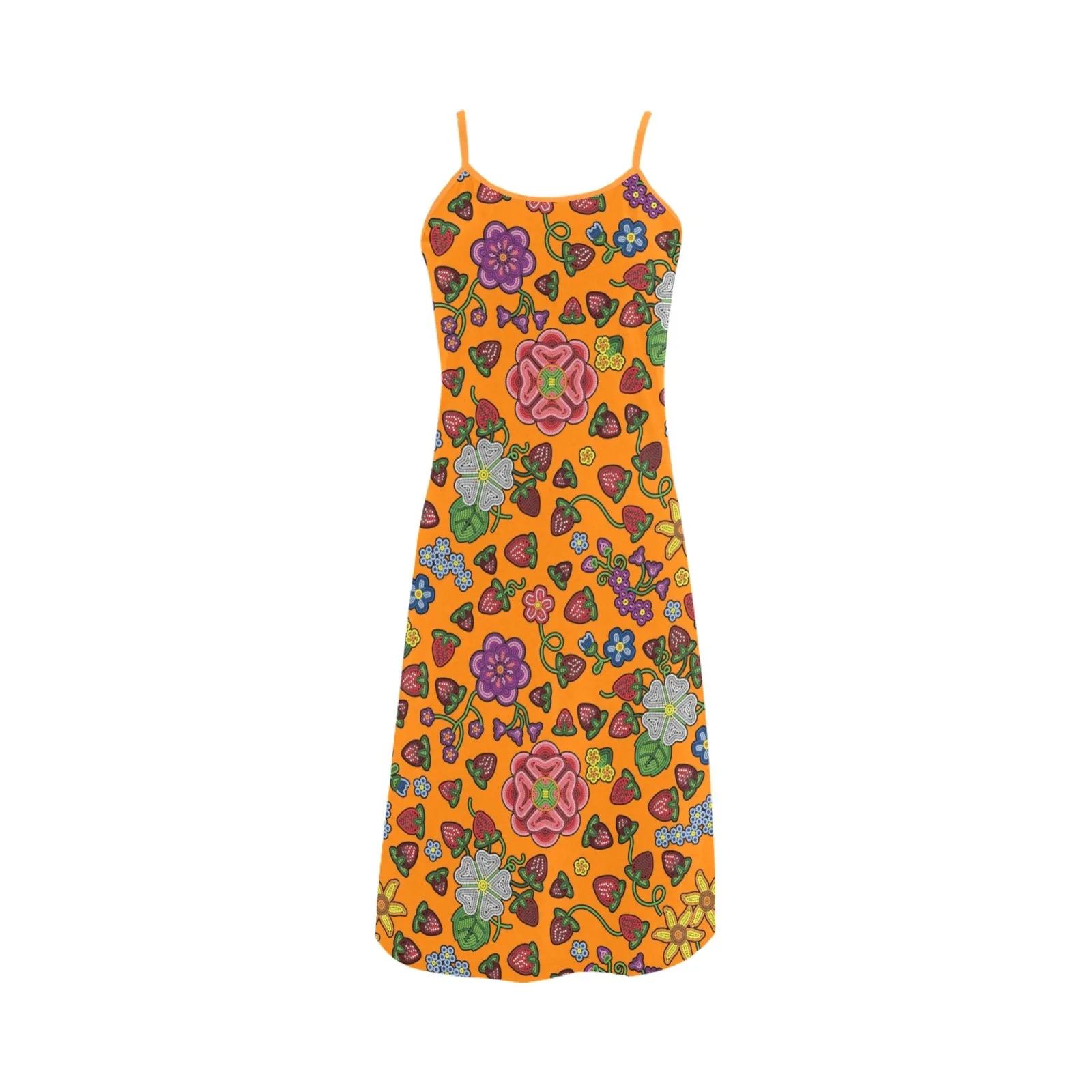 Berry Pop Carrot Alcestis Slip Dress