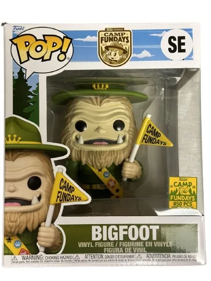 Bigfoot (w/ Yellow Flag, 6-inch) SE - 2023 Camp Fundays Exclusive /850 Pieces [Condition: 7/10]