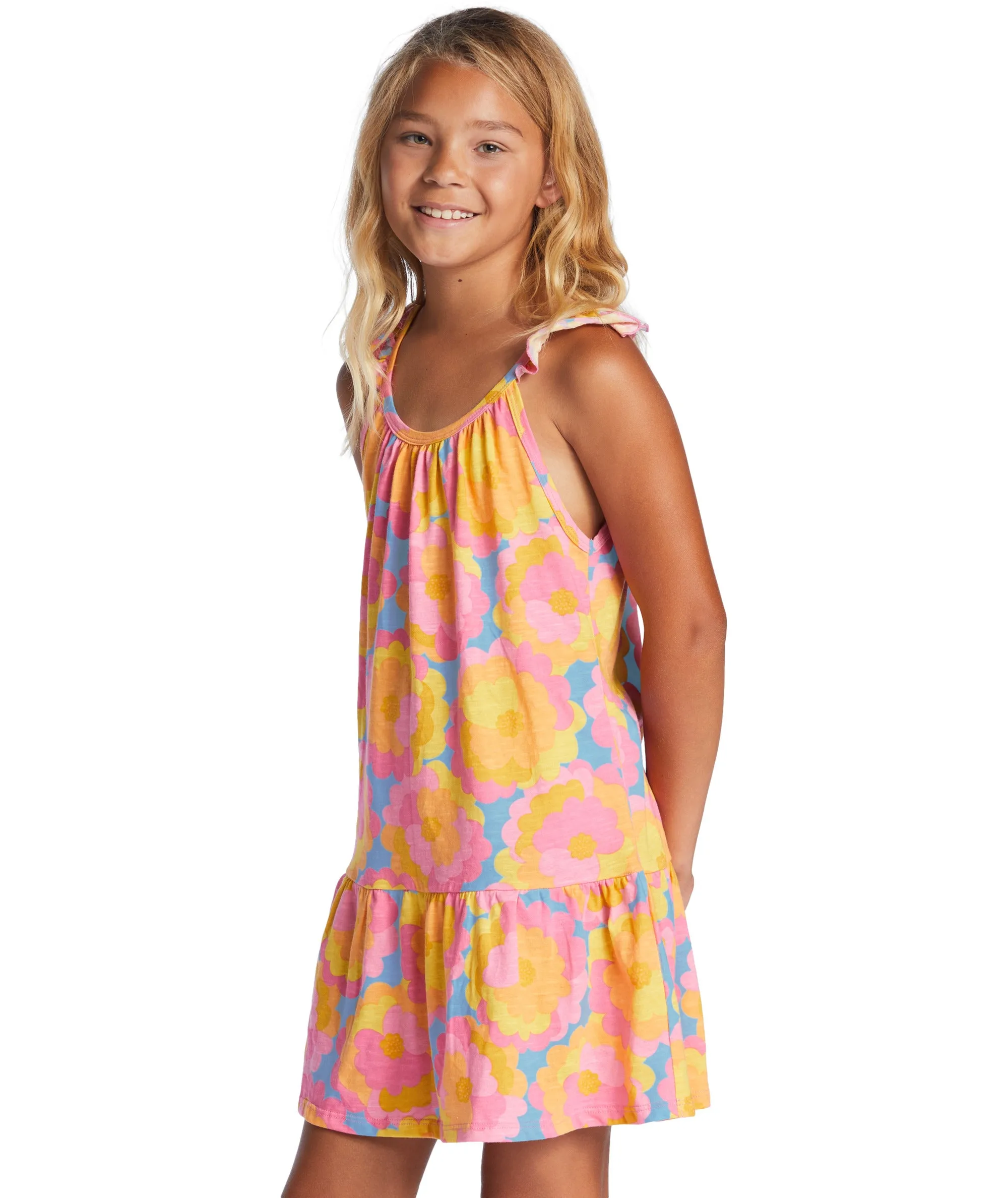 Billabong Sand Castles Dress-Summer Sky