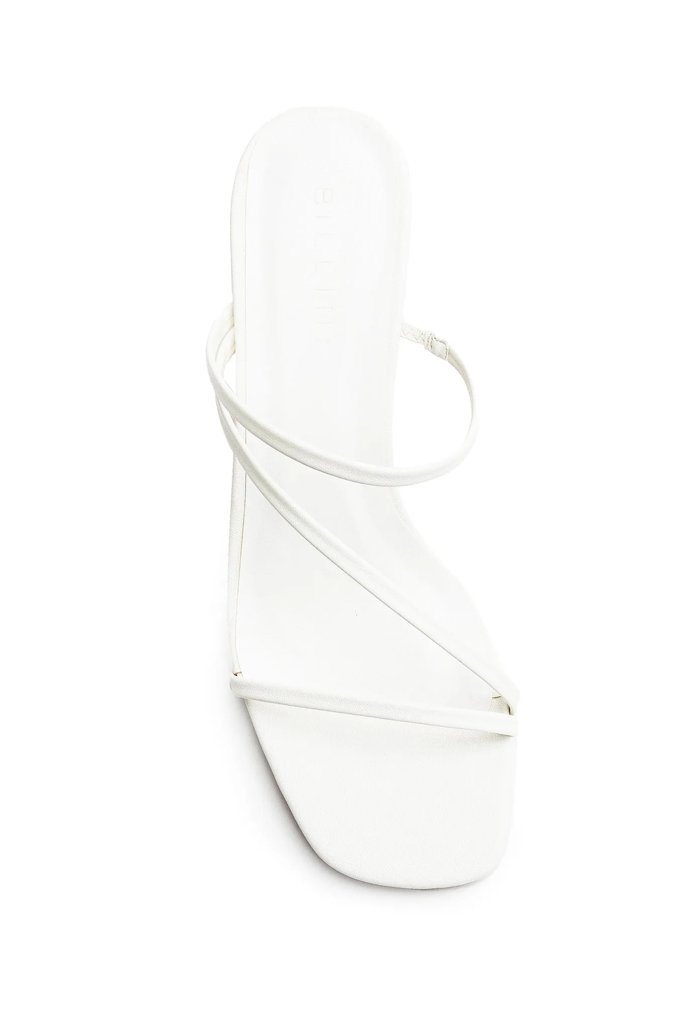 BiLLiNi Yazmin Block Heel White