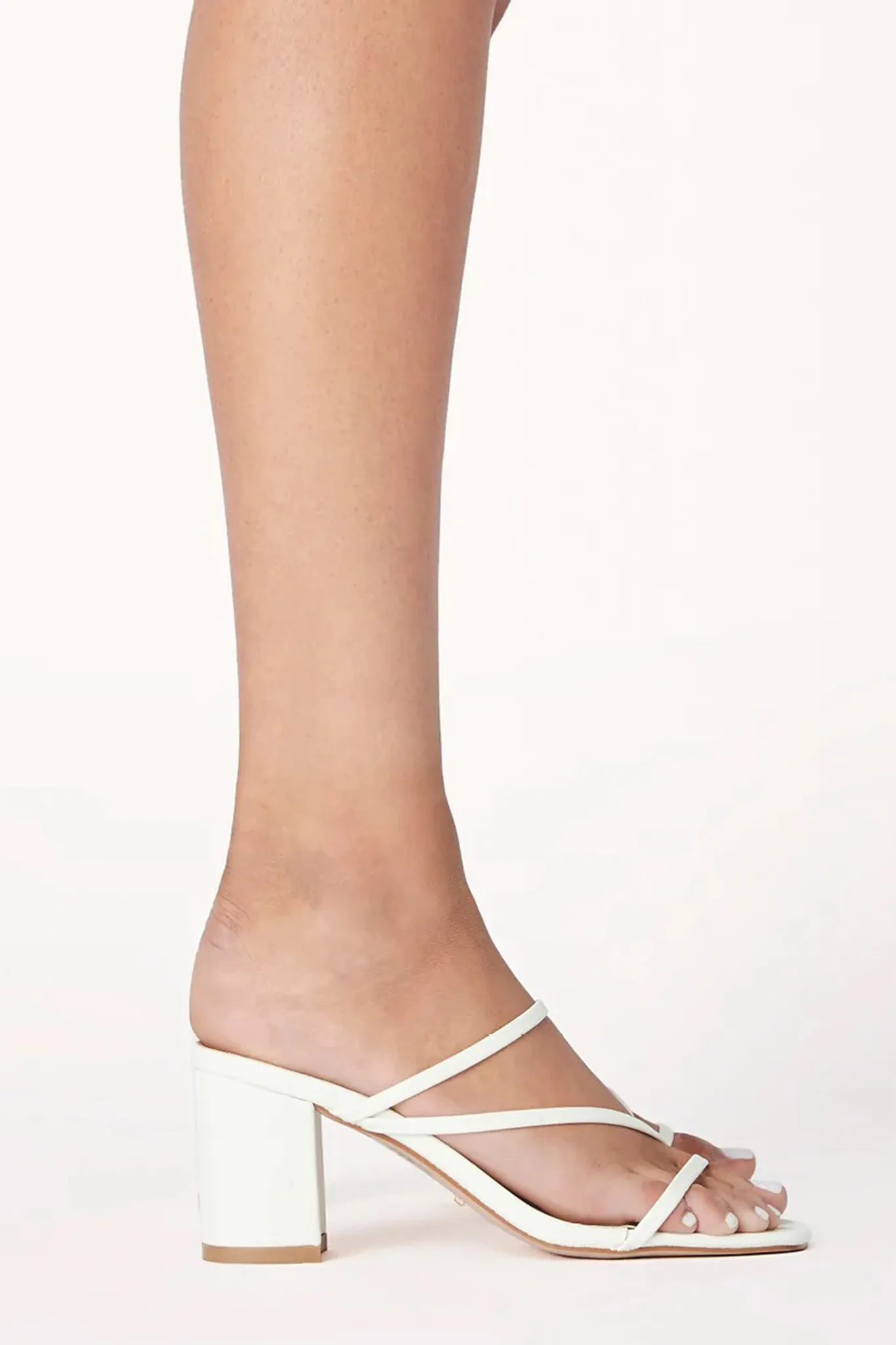 BiLLiNi Yazmin Block Heel White