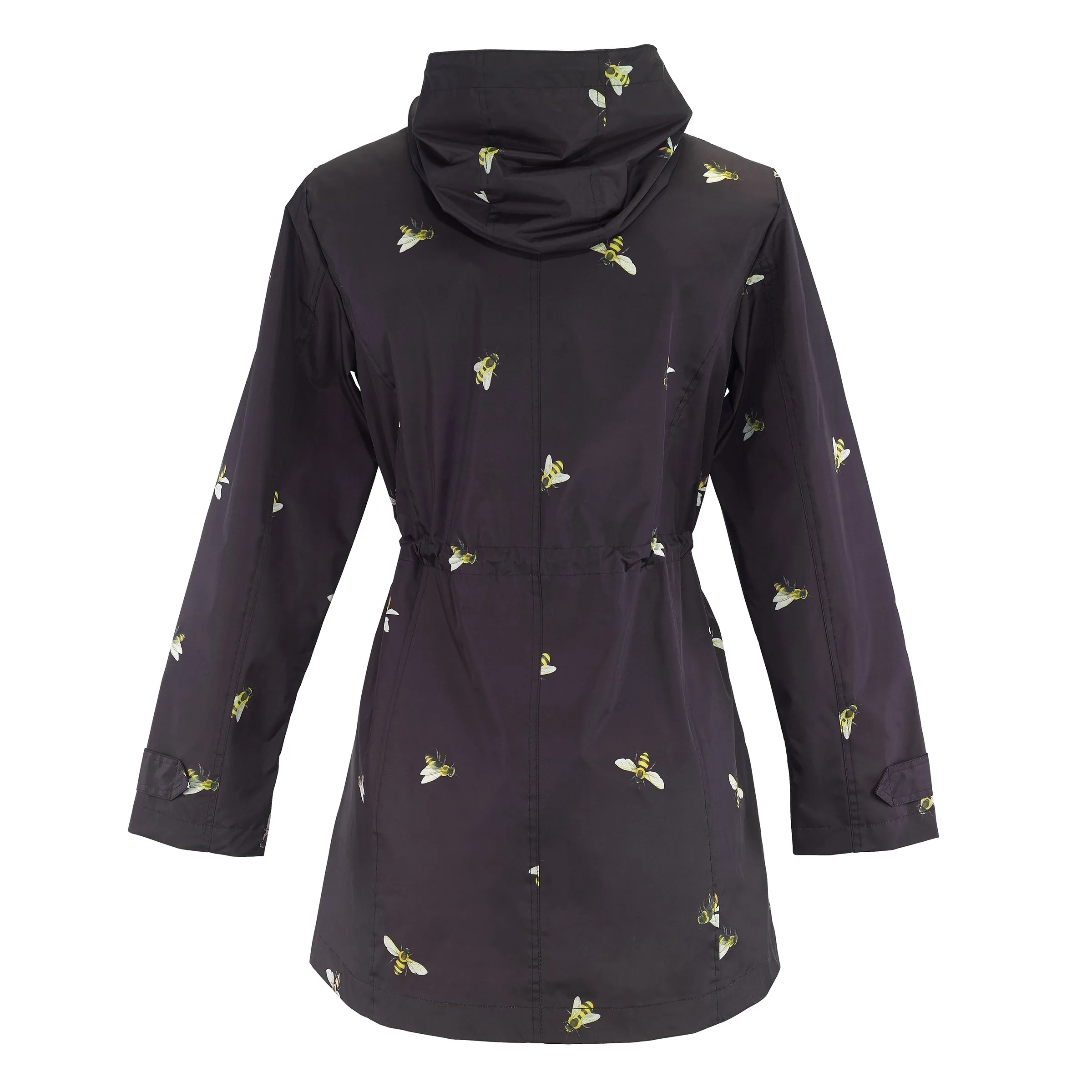 Black Bees Raincoat