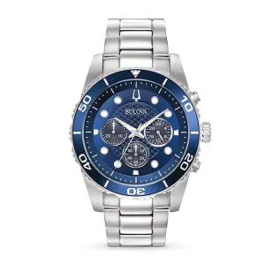 Bulova Exclusive Men's Blue Watch 98A209