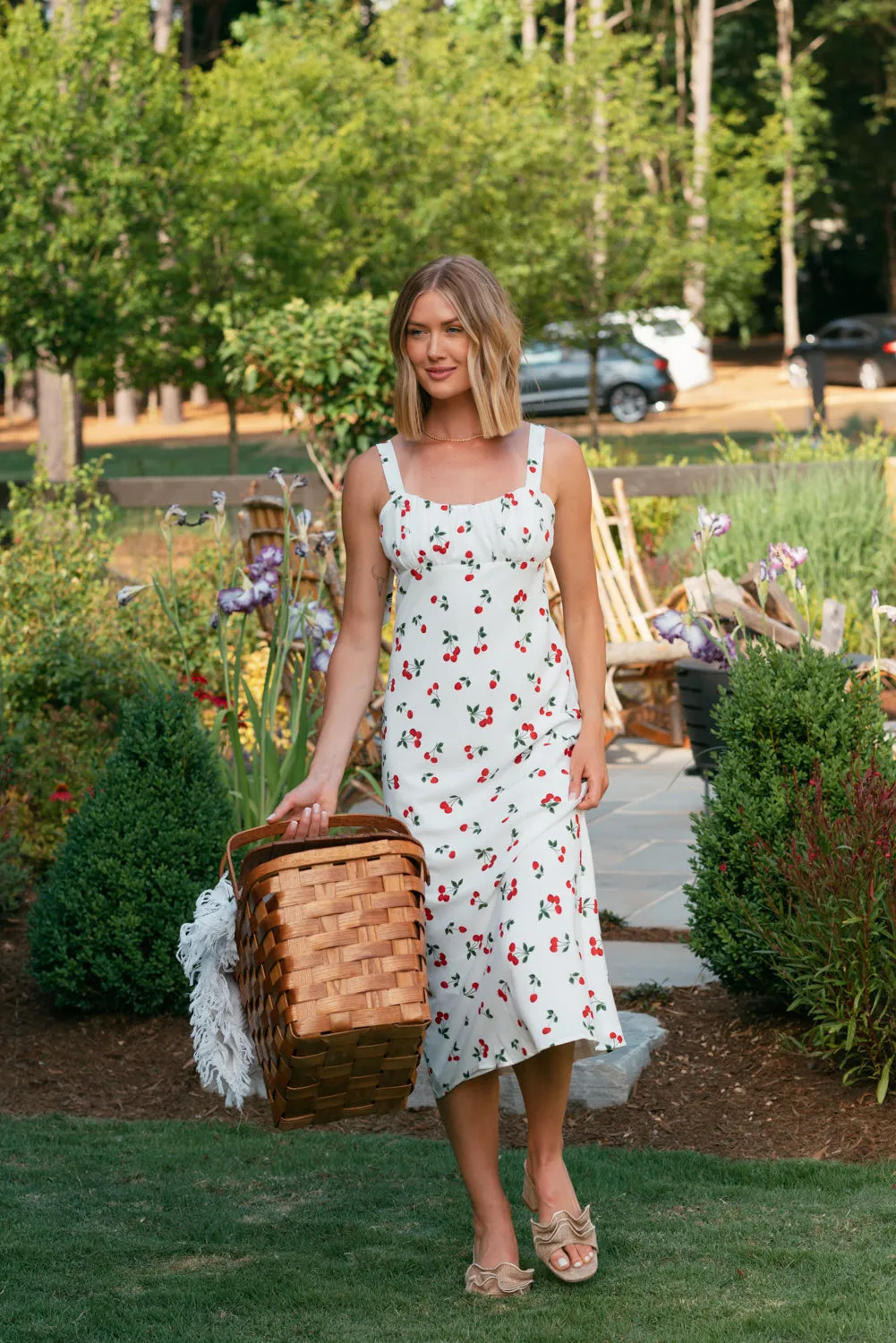 Cherry On Top Midi Dress