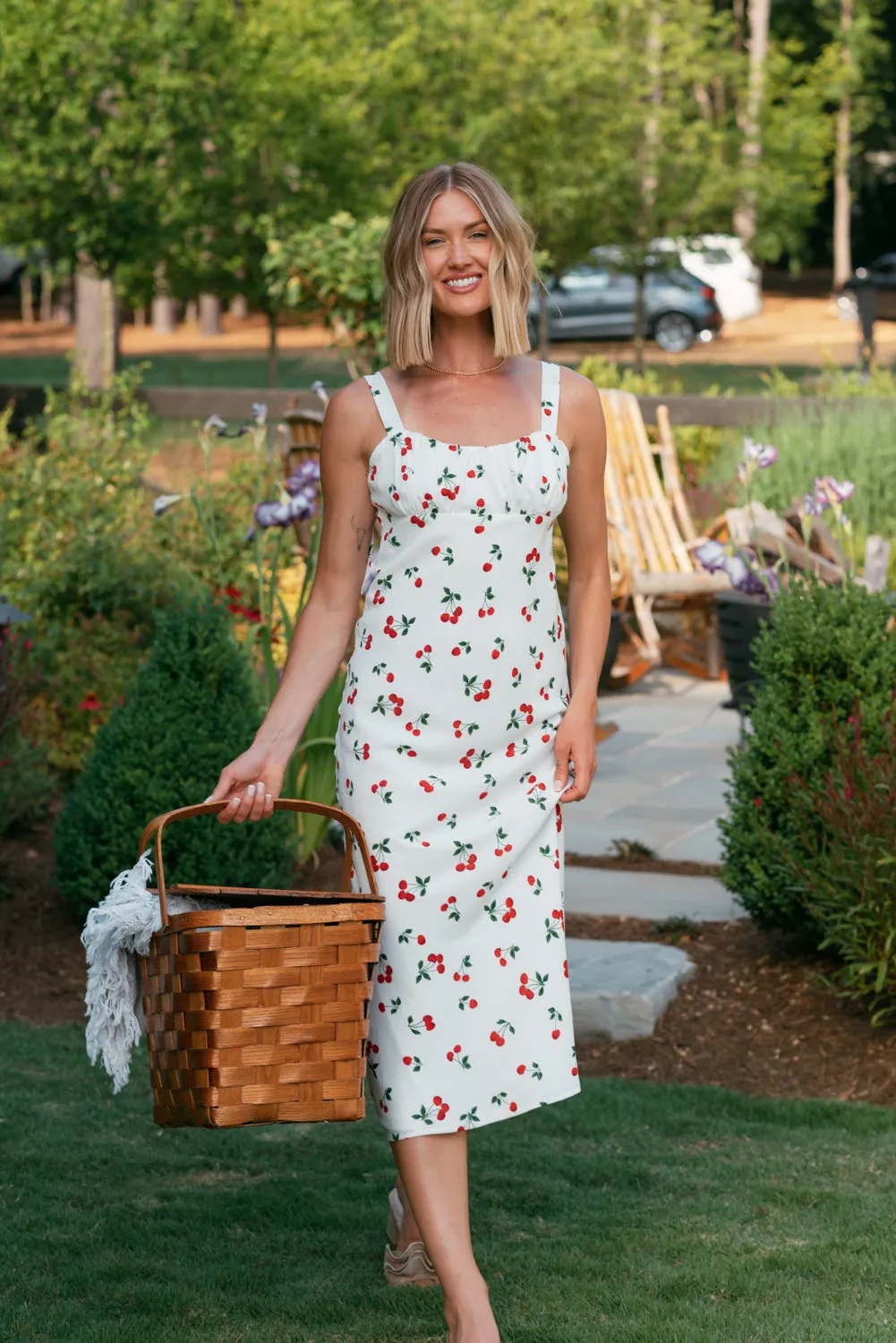 Cherry On Top Midi Dress