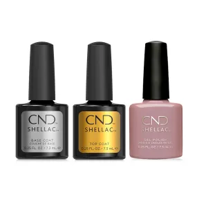 CND - Shellac Combo - Base, Top & Field Fox