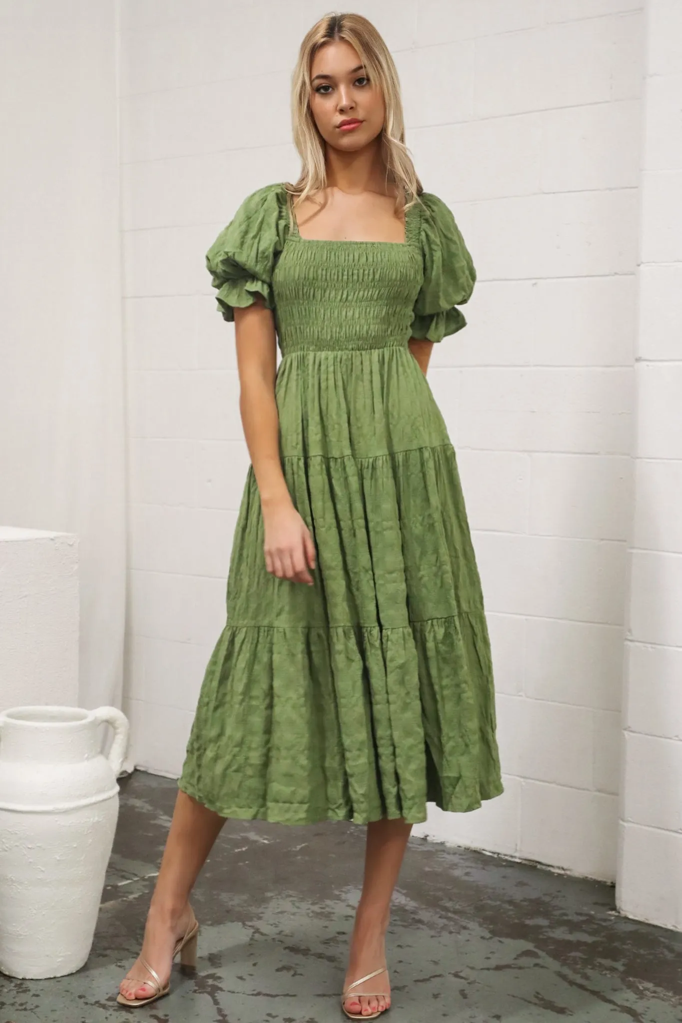 Daiquiri Maxi Dress - Green