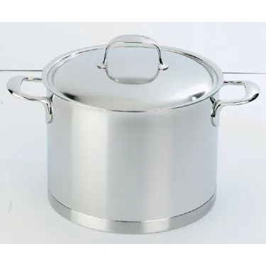 Demeyere Atlantis Stockpot with Lid 20cm Stainless Steel