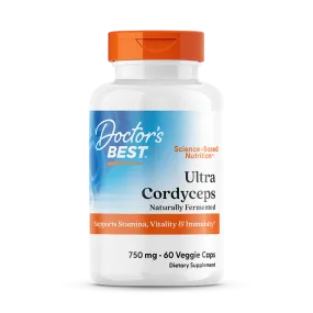 Doctor's Best Ultra Cordyceps, 750 mg, 60 Veggie Caps