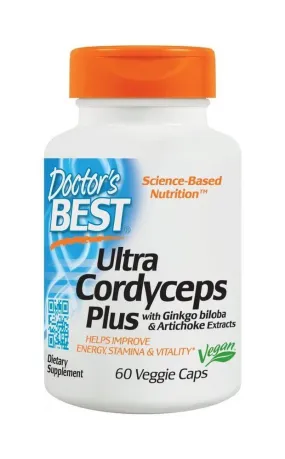 Doctors Best Ultra Cordyceps Plus 750mg 60 VegCap