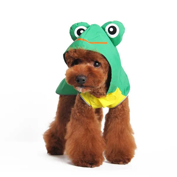 Dogo Pet Frog Dog Raincoat