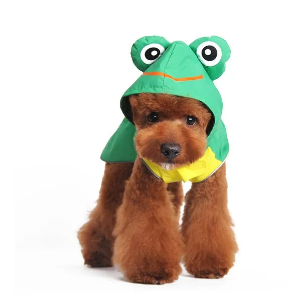 Dogo Pet Frog Dog Raincoat