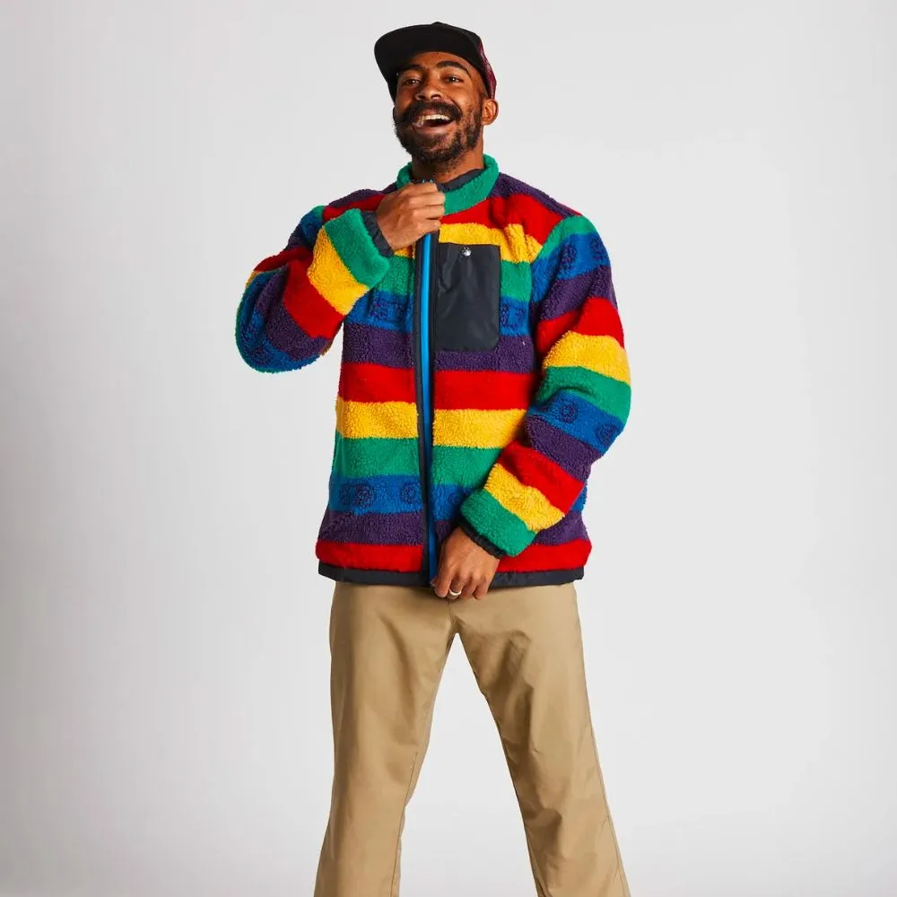 Double Puff Jacket Black/Rasta