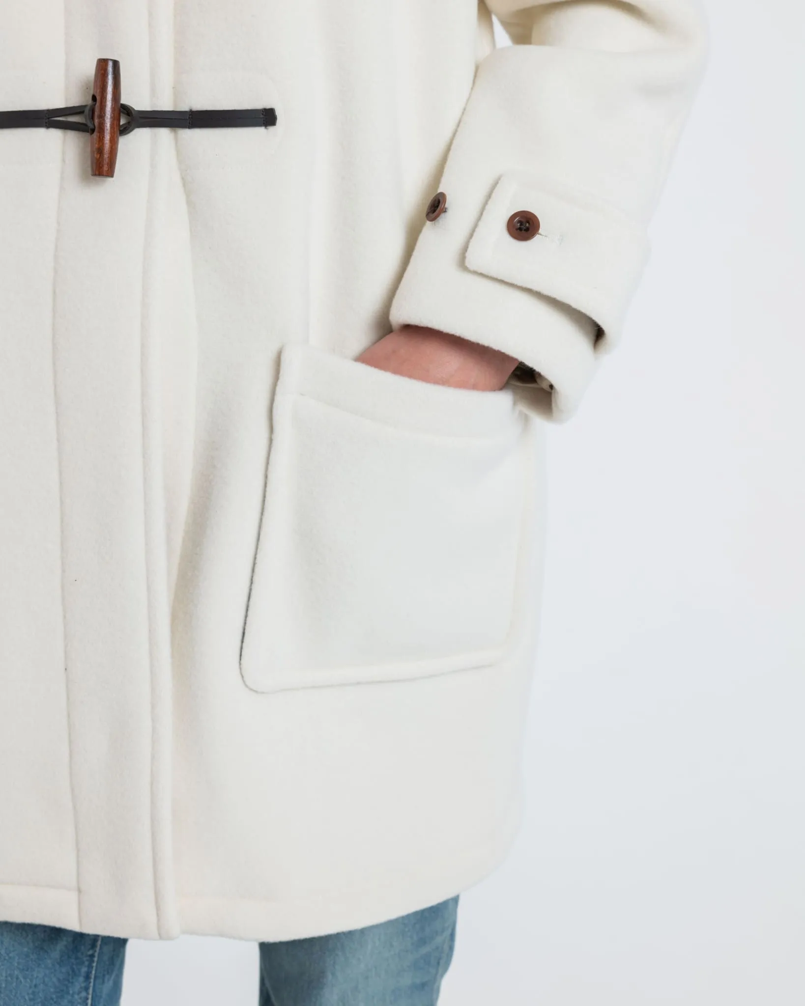 Eleanor Duffle Coat Natural