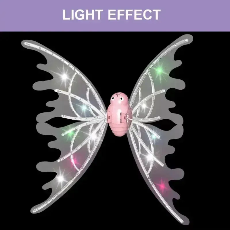 Electric Glowing Butterfly Fairy Wings