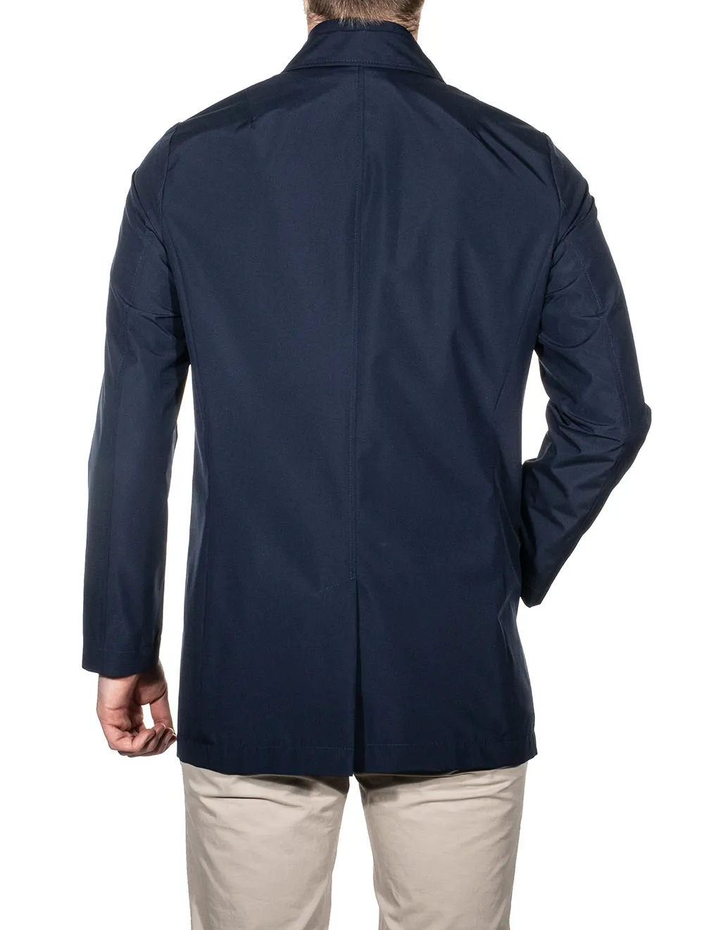 Fabio Raincoat Blue