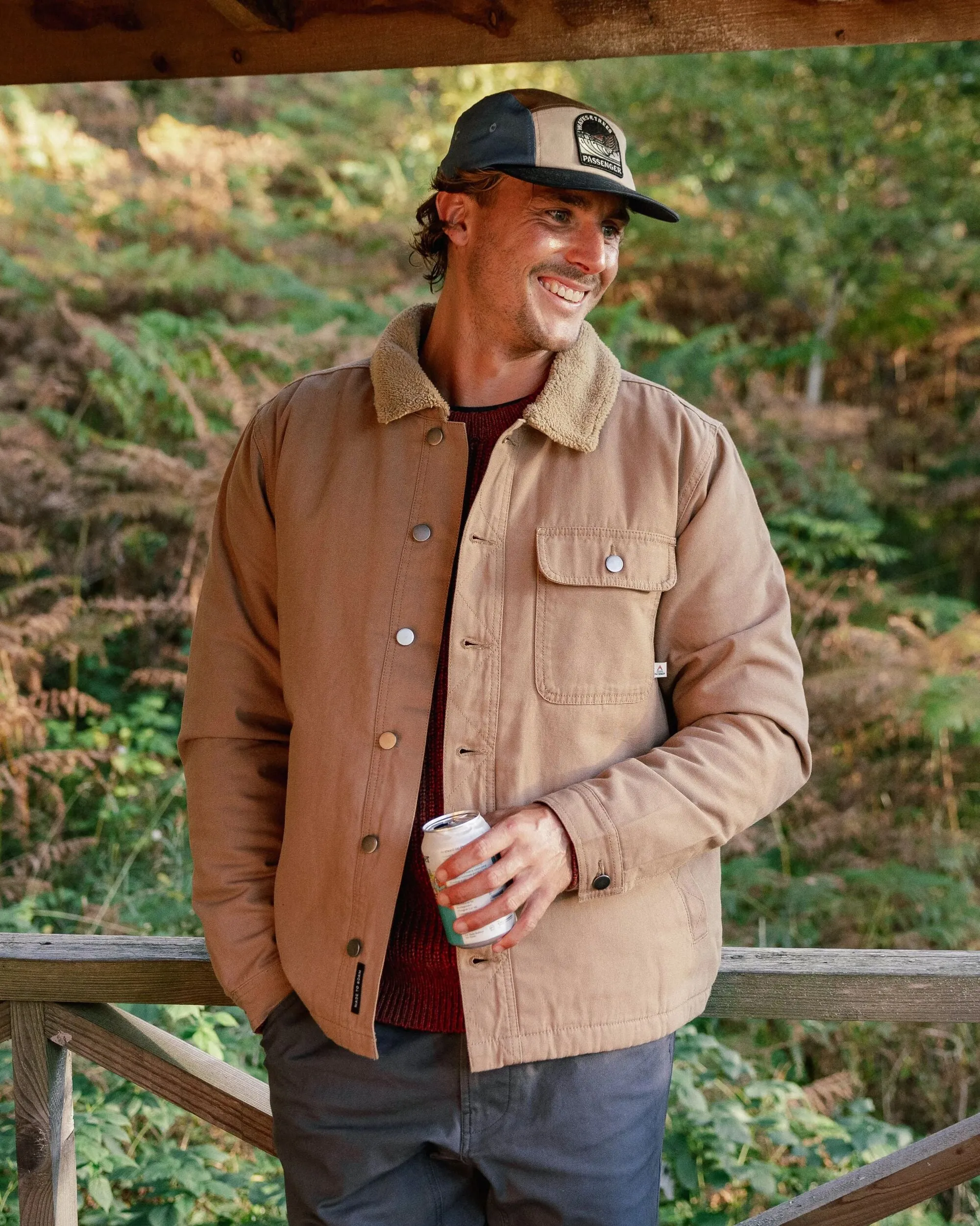 Falcon Organic Cotton Jacket - Toffee