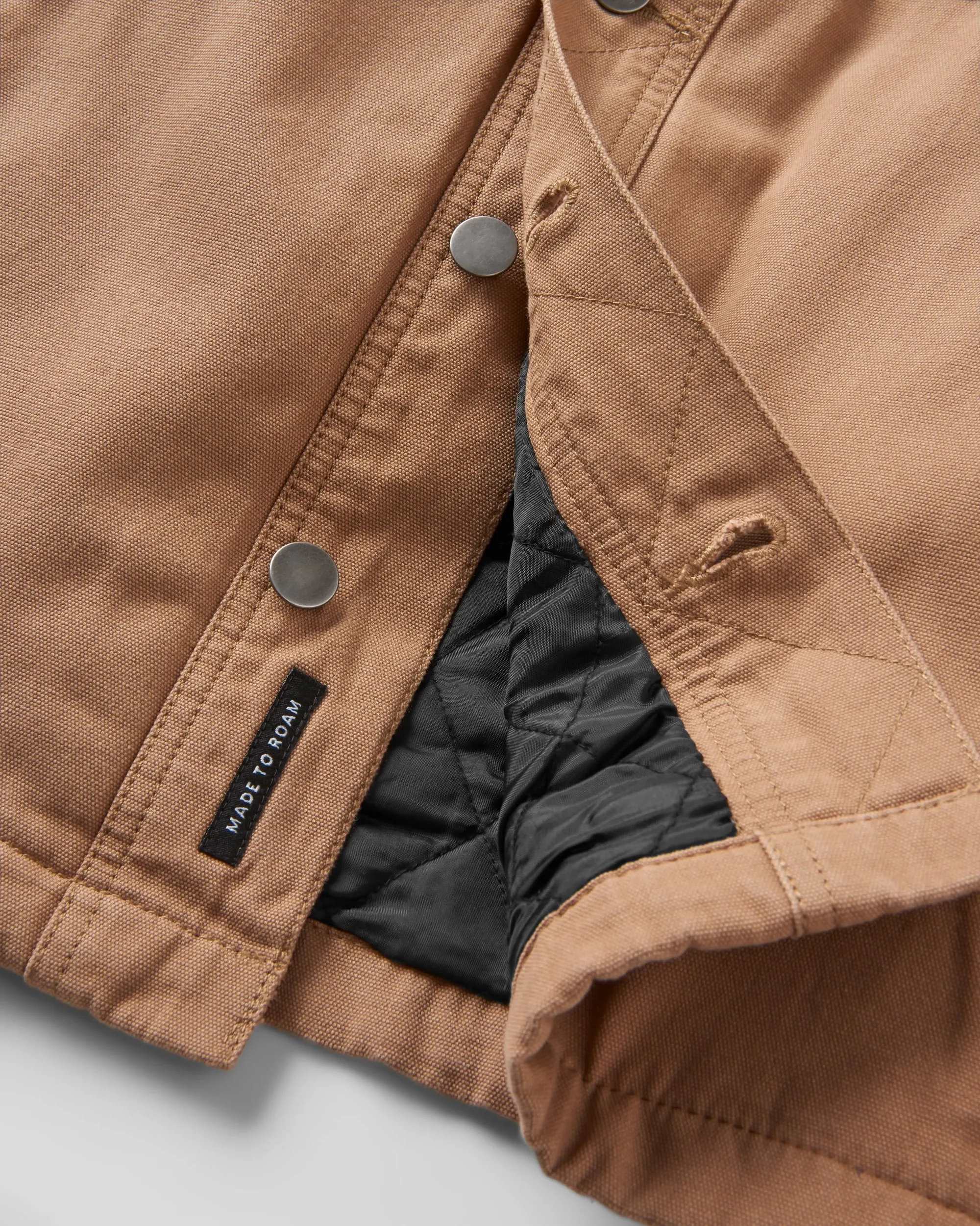 Falcon Organic Cotton Jacket - Toffee