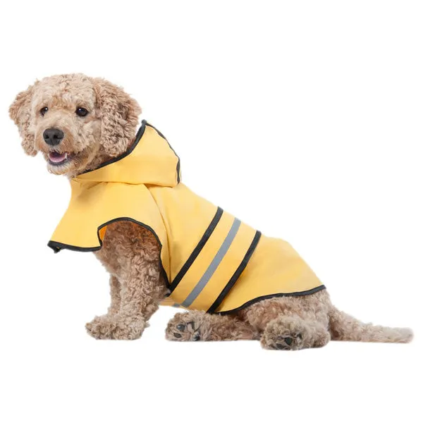 FASHION PET - Rainy Days Slicker Yellow Raincoat XX-Large - 29" - 34"