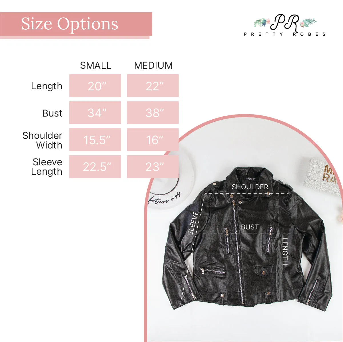 (Faux Leather) Custom Future Mrs Leather Jacket