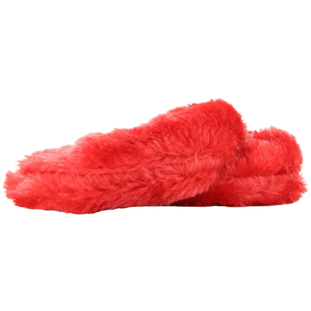 Fetish Fantasy Furry Cuffs in Red