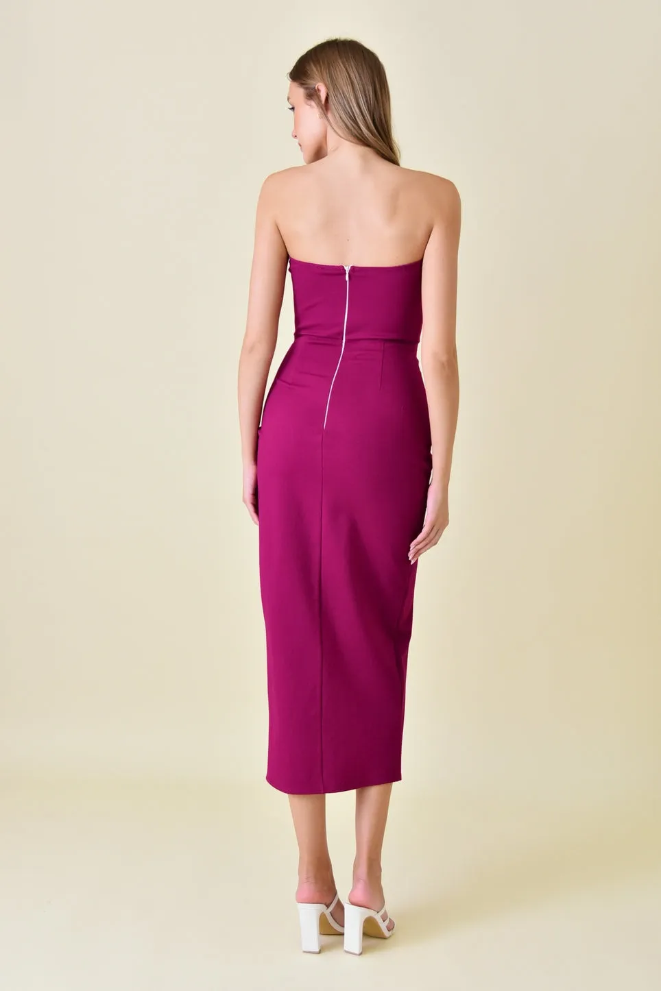 Fore Fuchsia Cocktail Dress