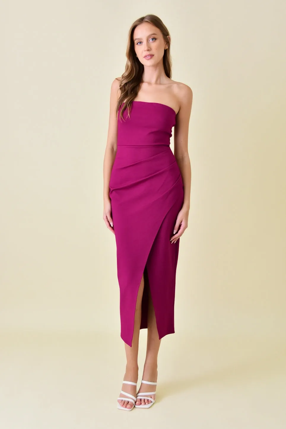 Fore Fuchsia Cocktail Dress