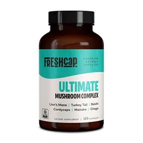 FreshCap Mushroom Supplement 120 caps Ultimate Mushroom Complex