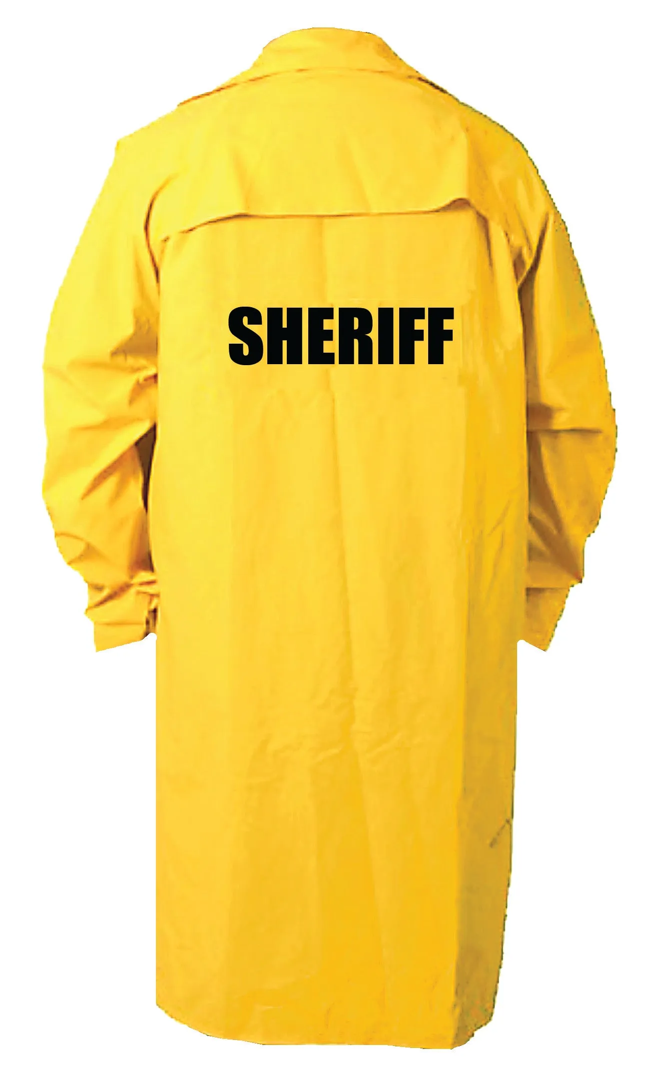 Full-Length Raincoat With Security and Sheriff