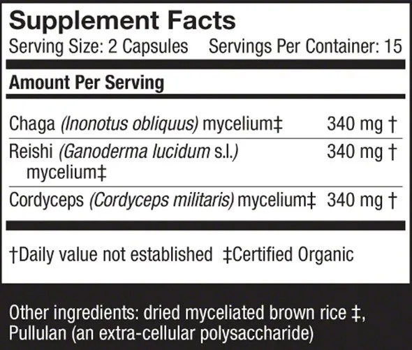 Fungi Perfecti/Host Defense Breathe 30 VegCap