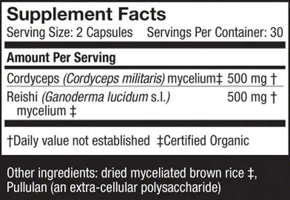 Fungi Perfecti/Host Defense CordyChi 60 Capsule