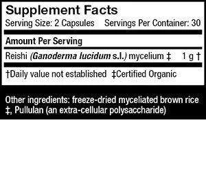 Fungi Perfecti/Host Defense Reishi 60 Capsule