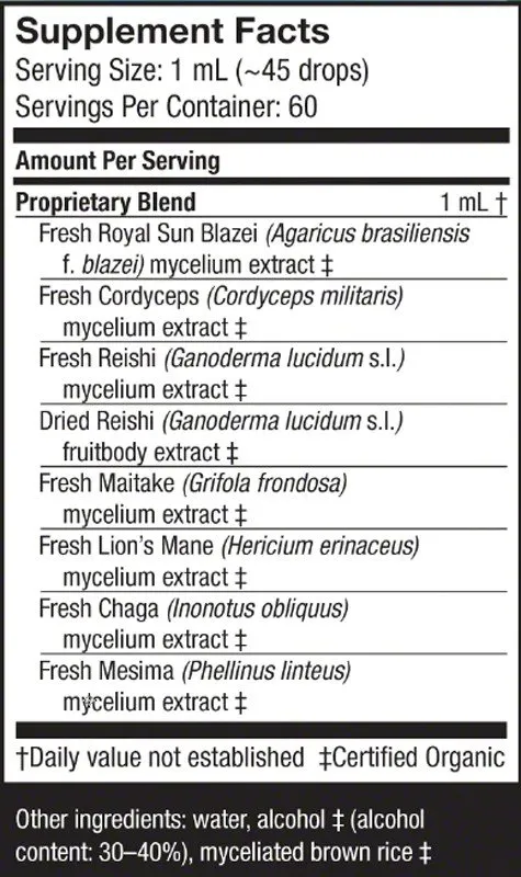 Fungi Perfecti/Host Defense STAMETS 7 2 oz Liquid