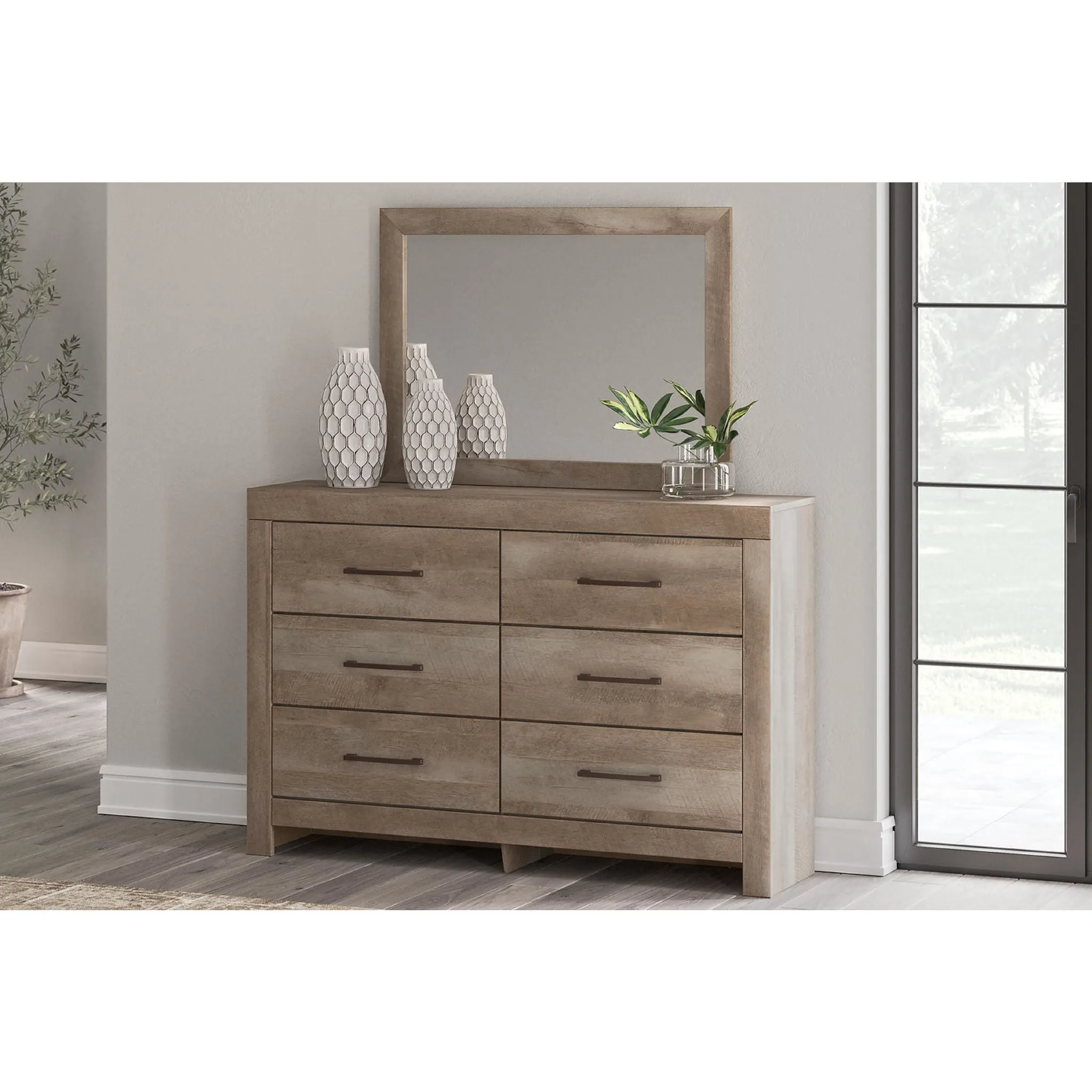 Gachester-Exclusive Dresser and Mirror