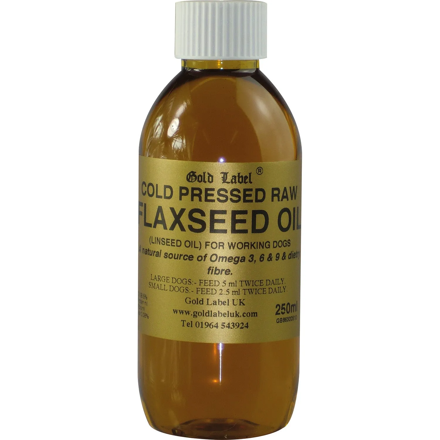 Gold Label Canine Flaxseed Oil