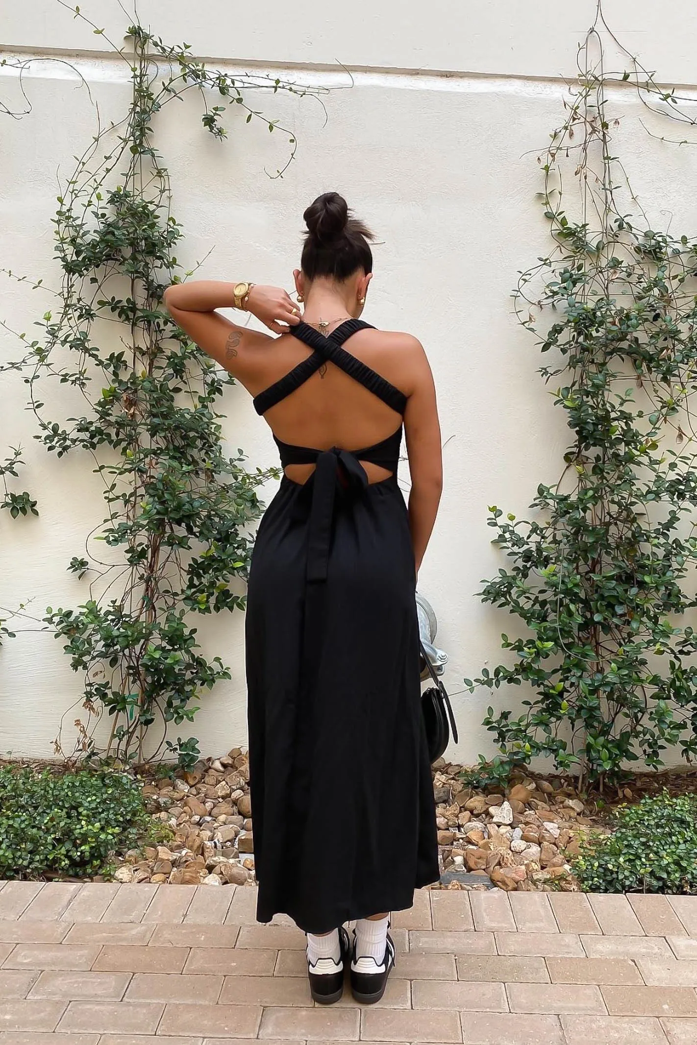 GOOD THING MAXI DRESS / BLACK