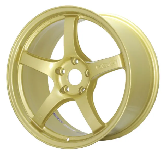 Gram Lights 57CR 17x9  38 5x114.3 E8 Gold Wheel *Kami Exclusive*