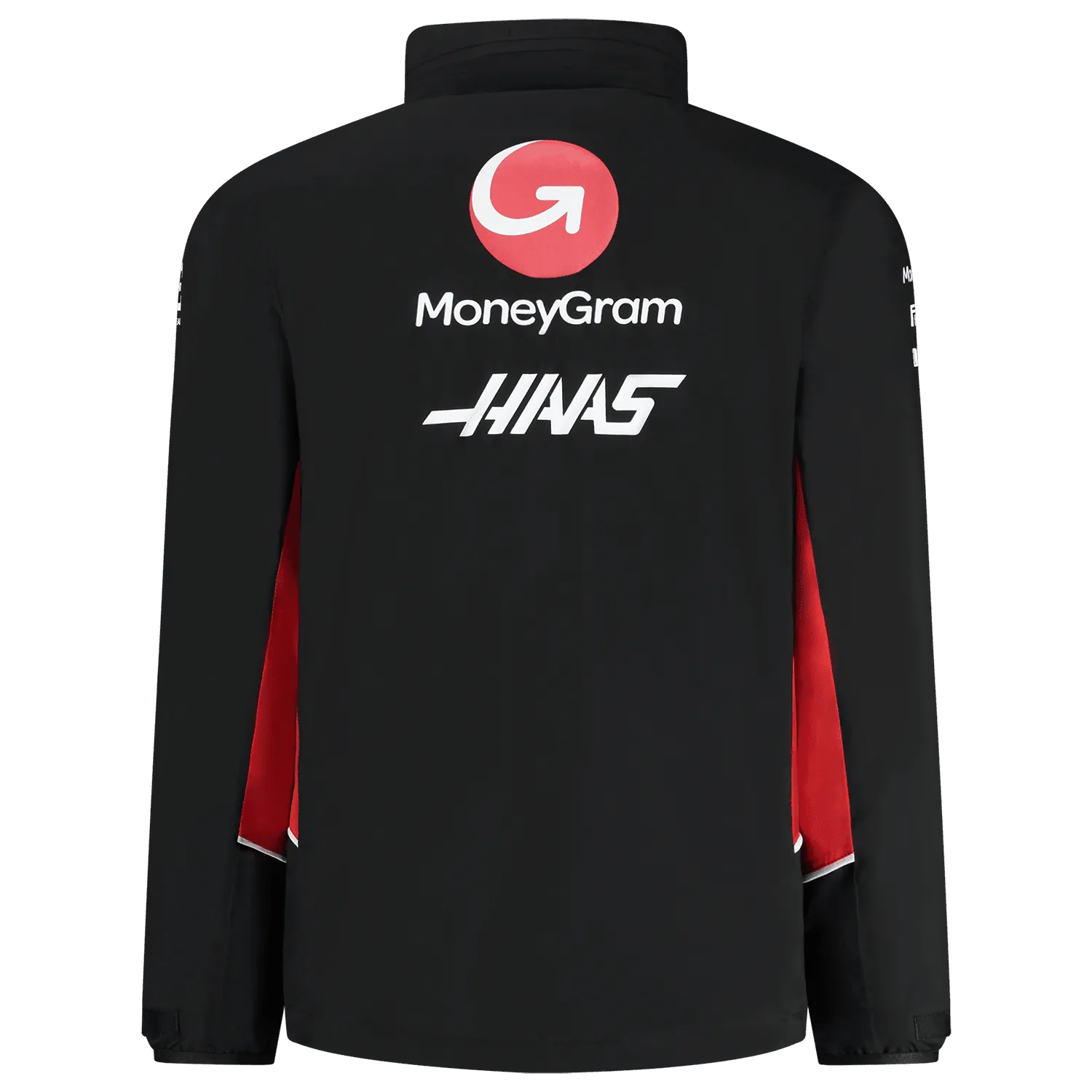 Haas Racing F1 2024 Men's Team Lightweight Rain Jacket - Black