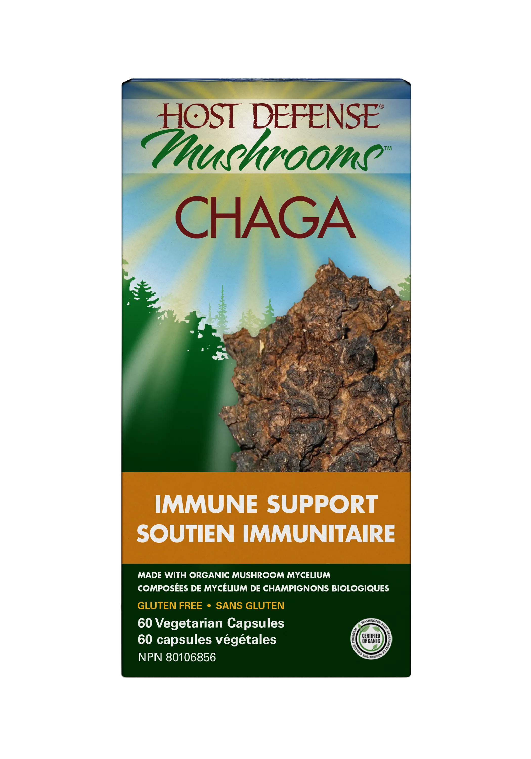 Host Defense Chaga 60 Capsules