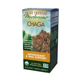 HOST DEFENSE Chaga Capsules 60 Count