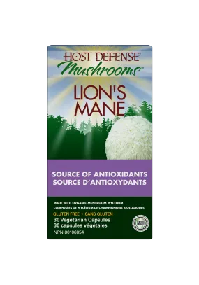 Host Defense Lion’s Mane 30 Capsules