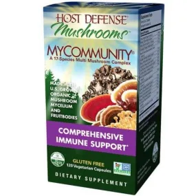 Host Defense Mushrooms- MyCommunity 120 Veggie Caps