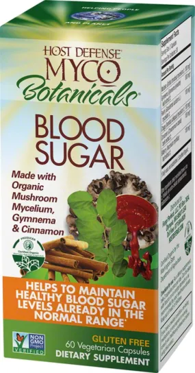 Host Defense Mycobotanicals Blood Sugar